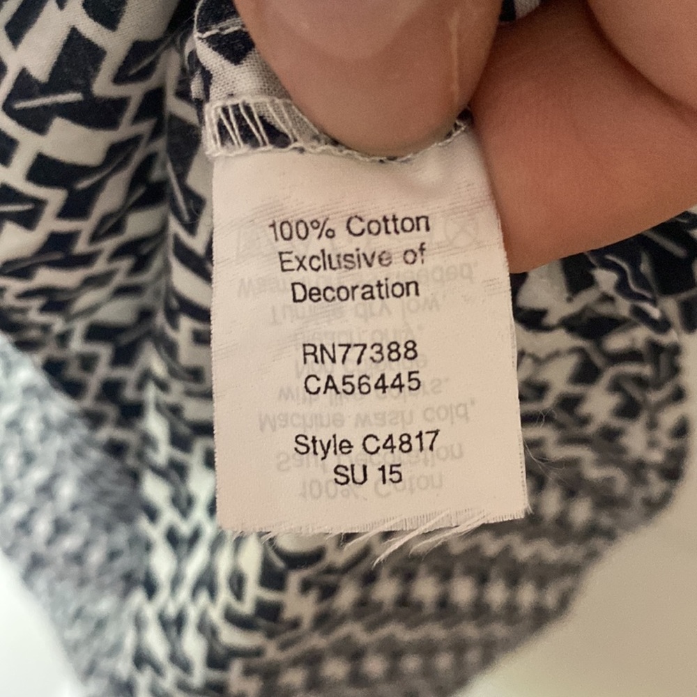 J. Crew Sleeveless Blouse size 4 - Picture 5 of 5